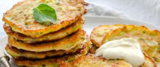 Оладьи из кабачков