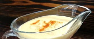 Ванильный соус для десертов на молоке