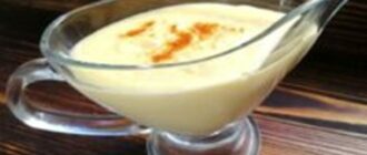 Ванильный соус