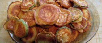 Кабачки в кляре