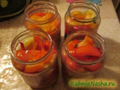 Готовим маринованный перец