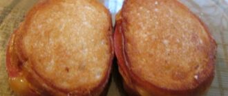Горячие бутерброды с сыром