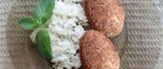 Куриные котлеты как в садике