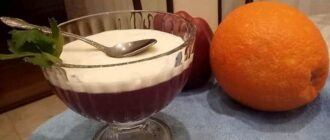 Двухслойное желе