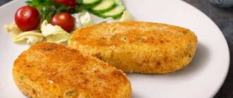 Котлеты из картошки с фаршем