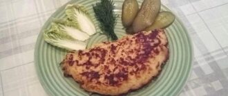 Куриная грудка в картофельной шубке