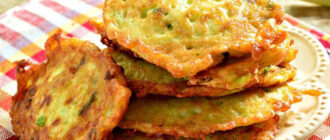 Драники из кабачков и картофеля