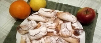 Печенье с творожной начинкой