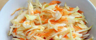 Квашеная капуста с морковью