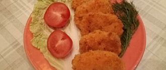 Котлеты из вареной моркови