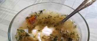 Щи из свежей капусты с пшеном