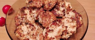 Оладушки из куриной грудки