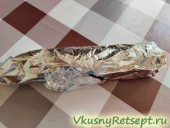Скумбрия в фольге