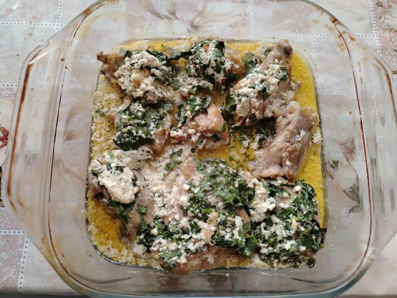 Чкмерули с курицей
